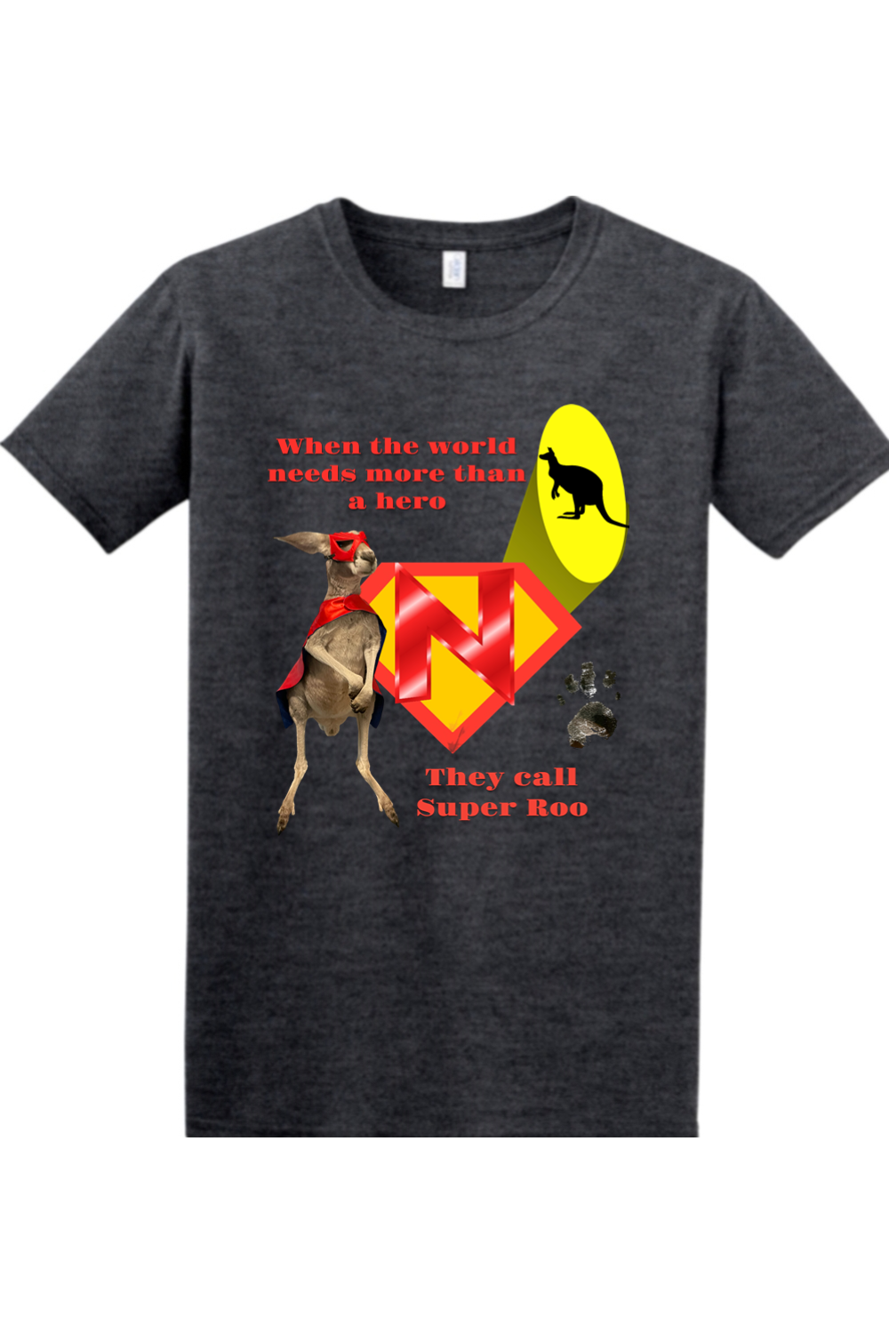 Super Roo Mens T-shirt