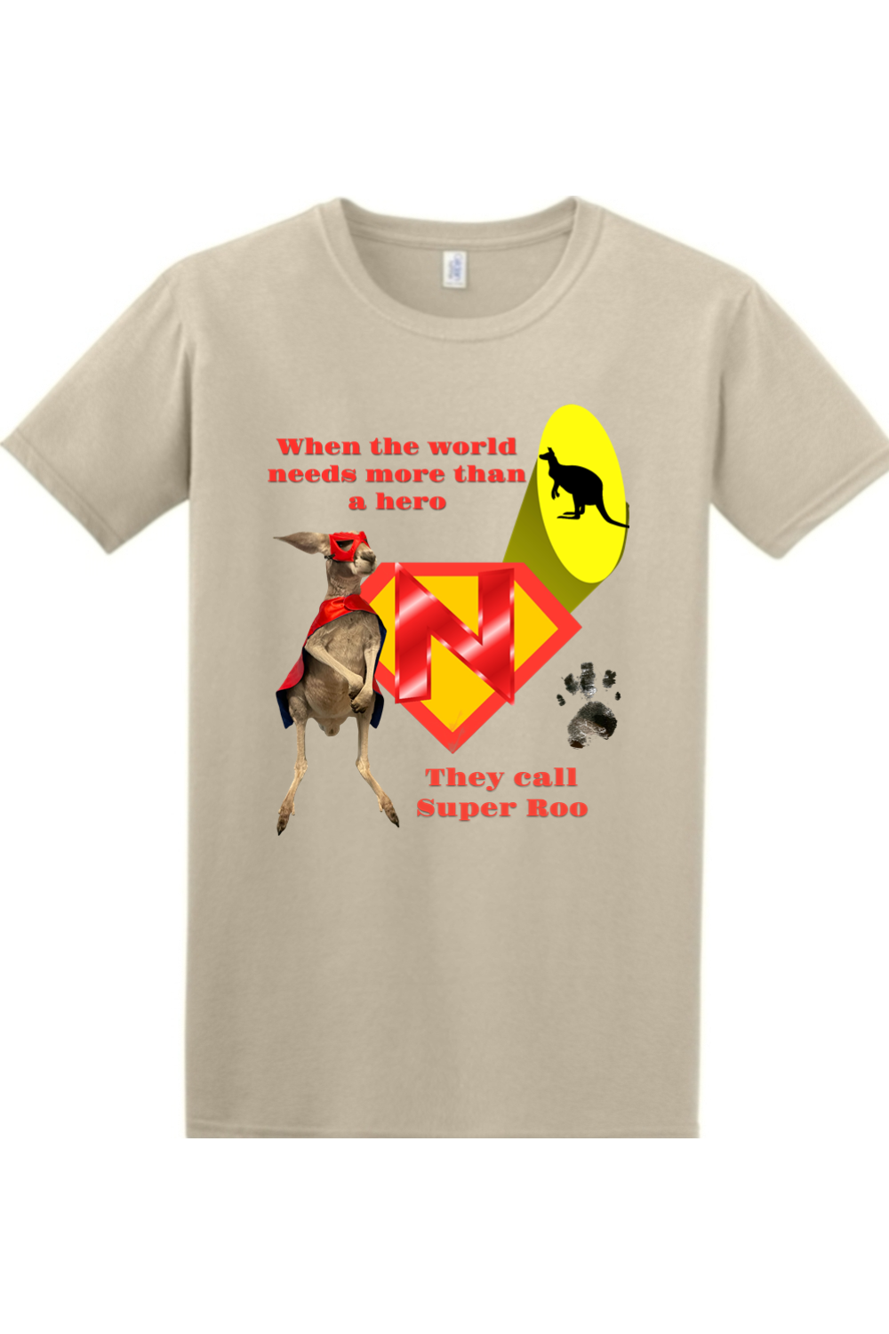 Super Roo Mens T-shirt