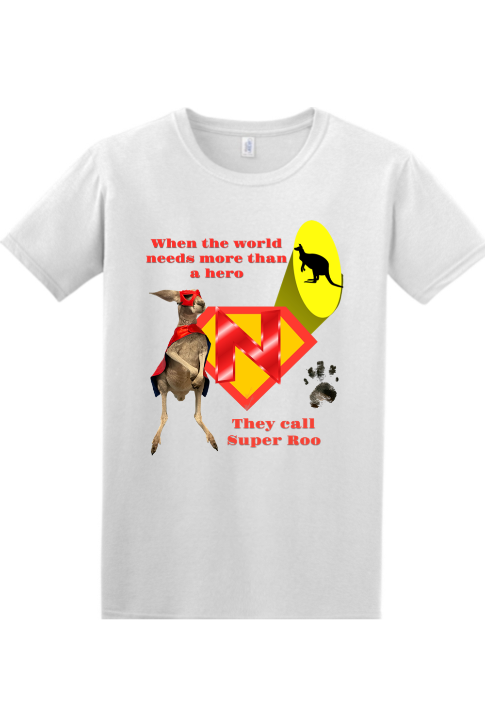 Super Roo Mens T-shirt