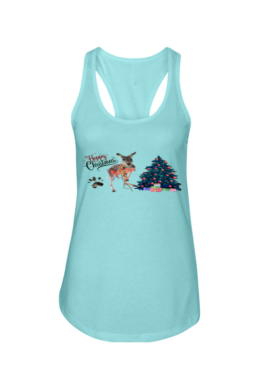 Hoppy Christmas Womens Tank Top