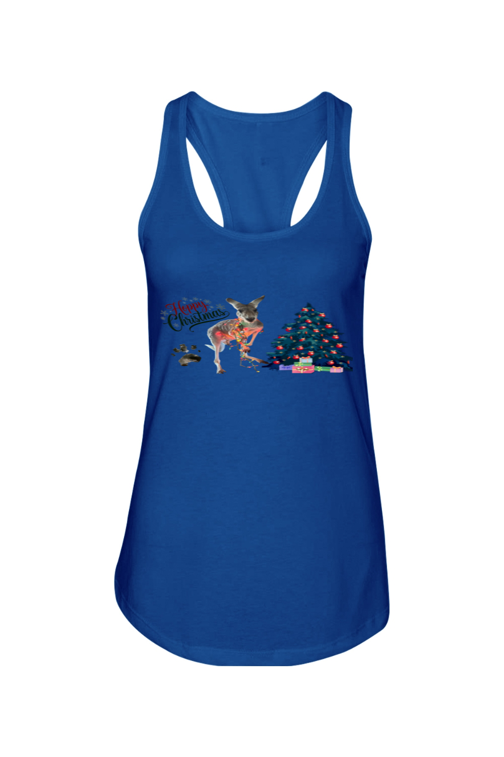Hoppy Christmas Womens Tank Top