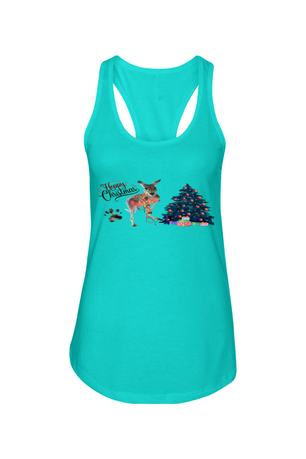 Hoppy Christmas Womens Tank Top