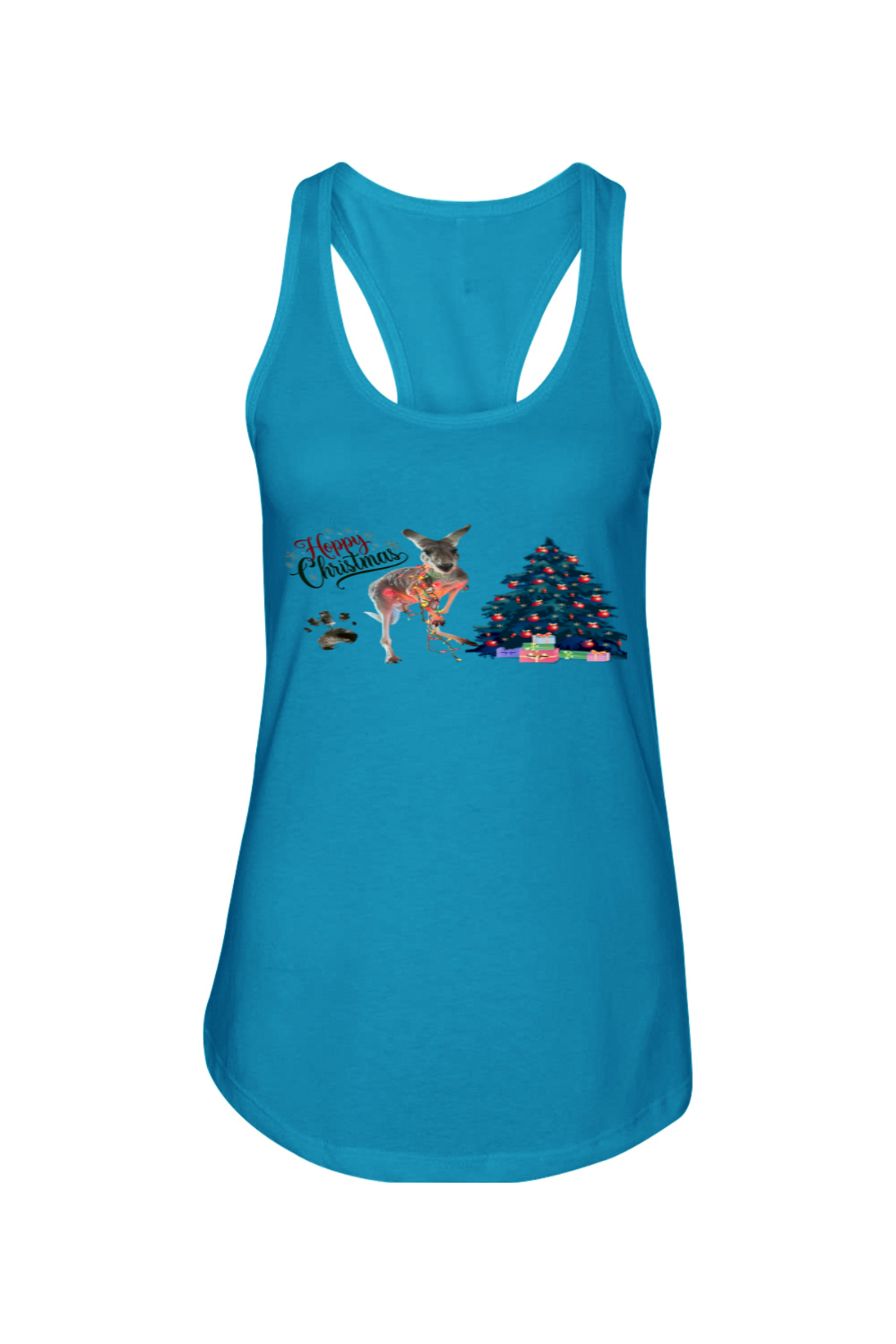Hoppy Christmas Womens Tank Top