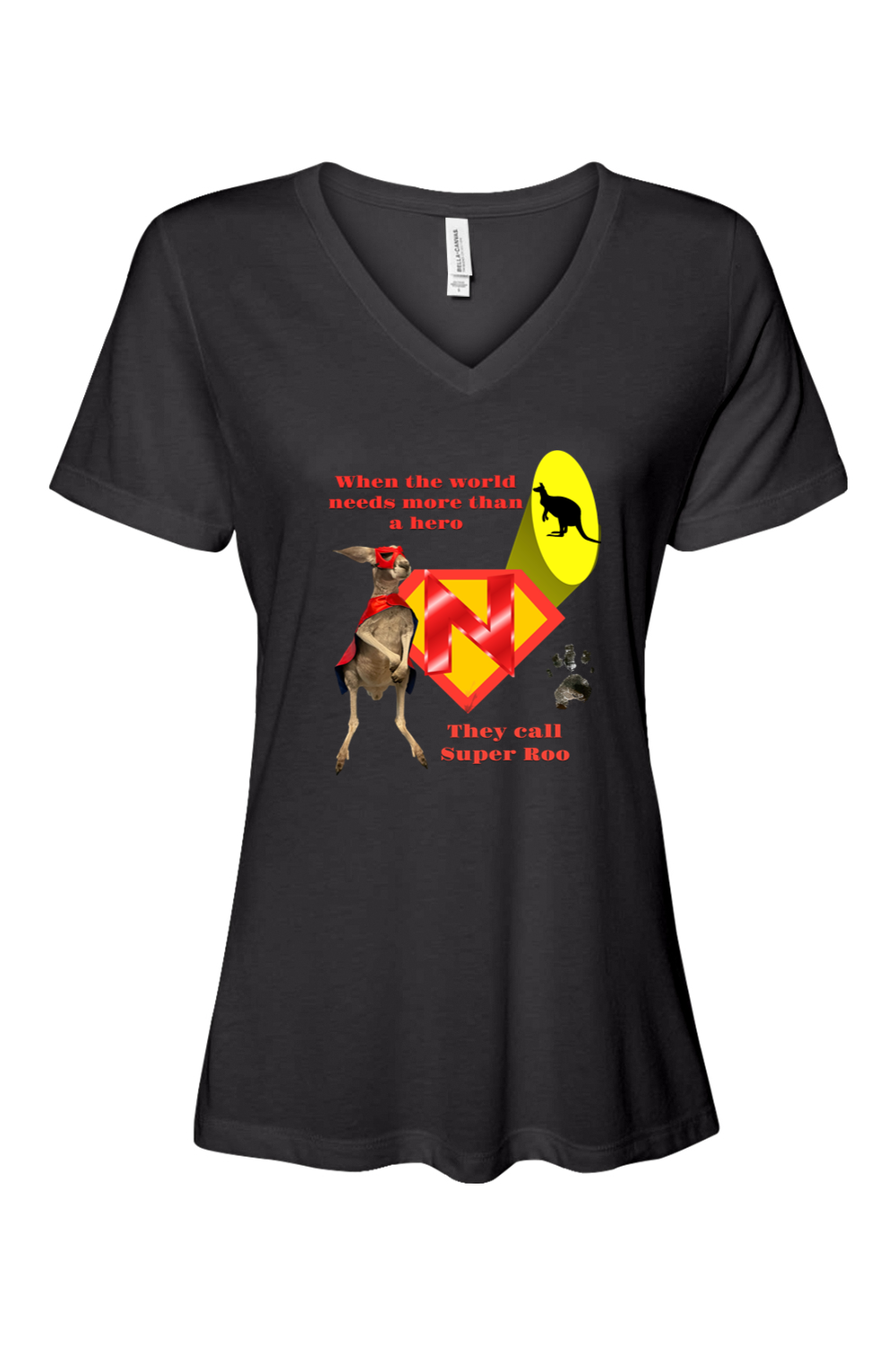 Super Roo Relaxed Fit Womens T-shirt