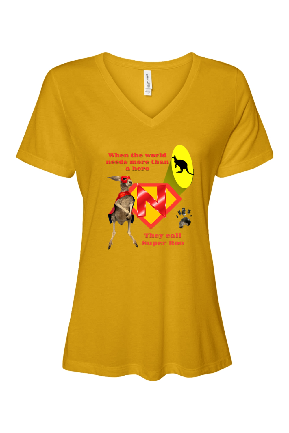 Super Roo Relaxed Fit Womens T-shirt