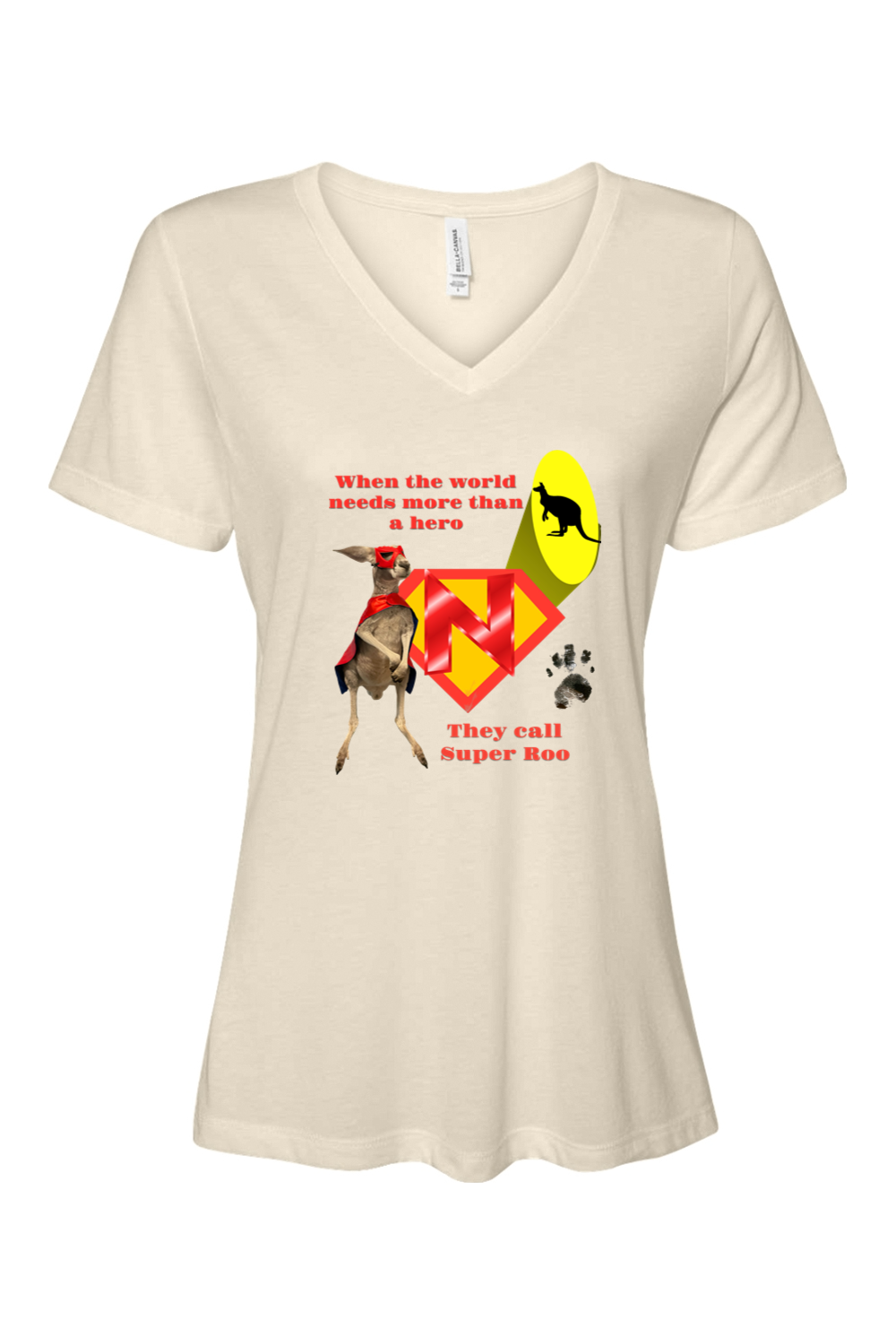 Super Roo Relaxed Fit Womens T-shirt