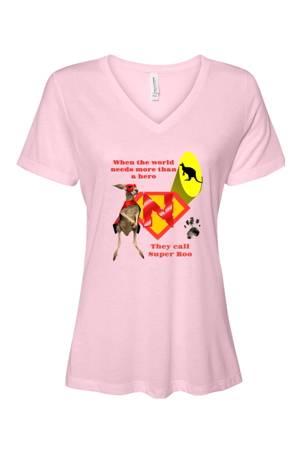 Super Roo Relaxed Fit Womens T-shirt