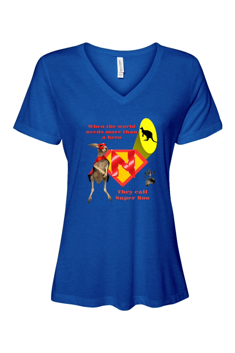 Super Roo Relaxed Fit Womens T-shirt