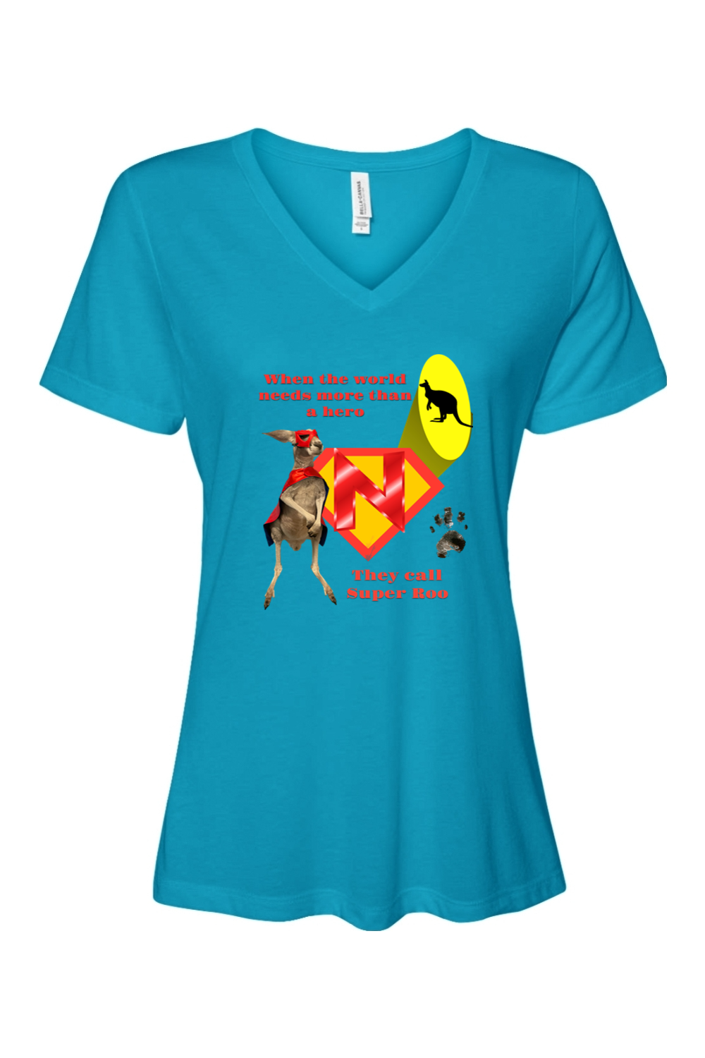 Super Roo Relaxed Fit Womens T-shirt