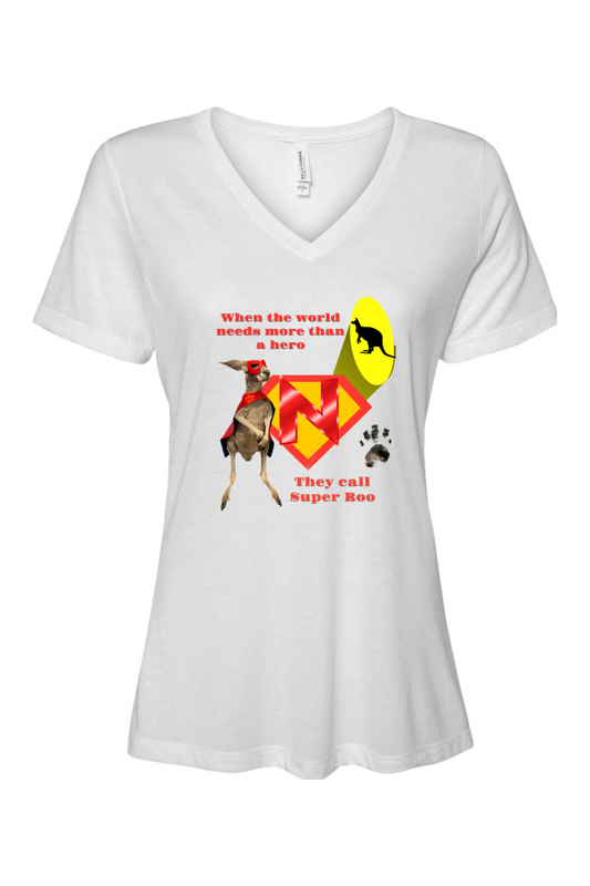 Super Roo Relaxed Fit Womens T-shirt