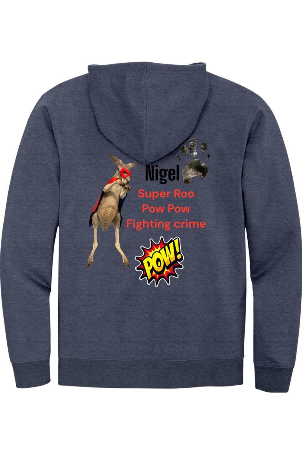 District V.I.T. Fleece Full-Zip Hoodie Fighting Crime 2