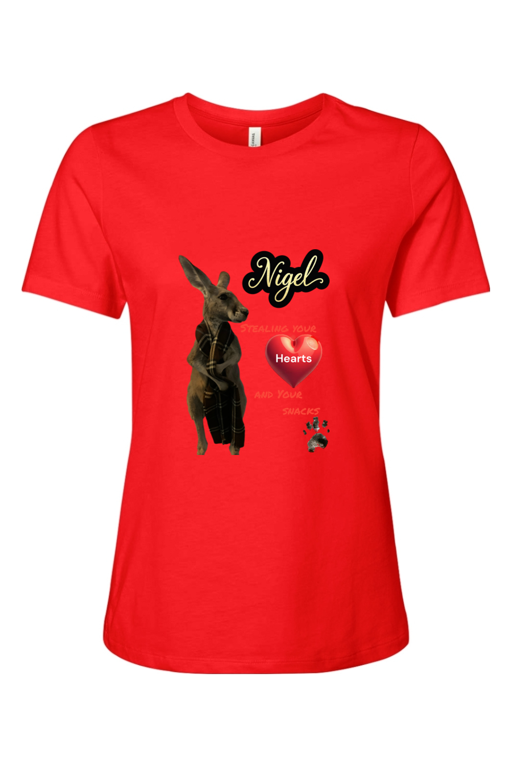 Stealing Hearts Womens T-shirt