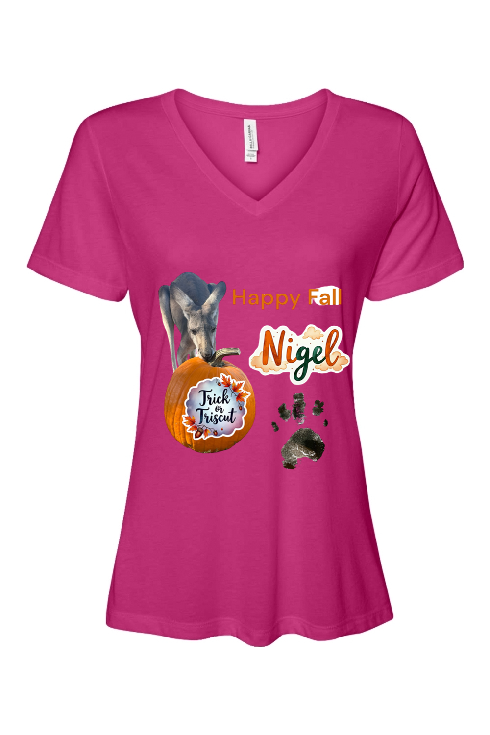 Happy Fall 2 Relaxed Fit Womens T-shirt