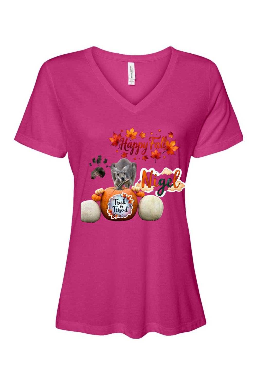 Happy Fall 1 Relaxed Fit Womens T-shirt