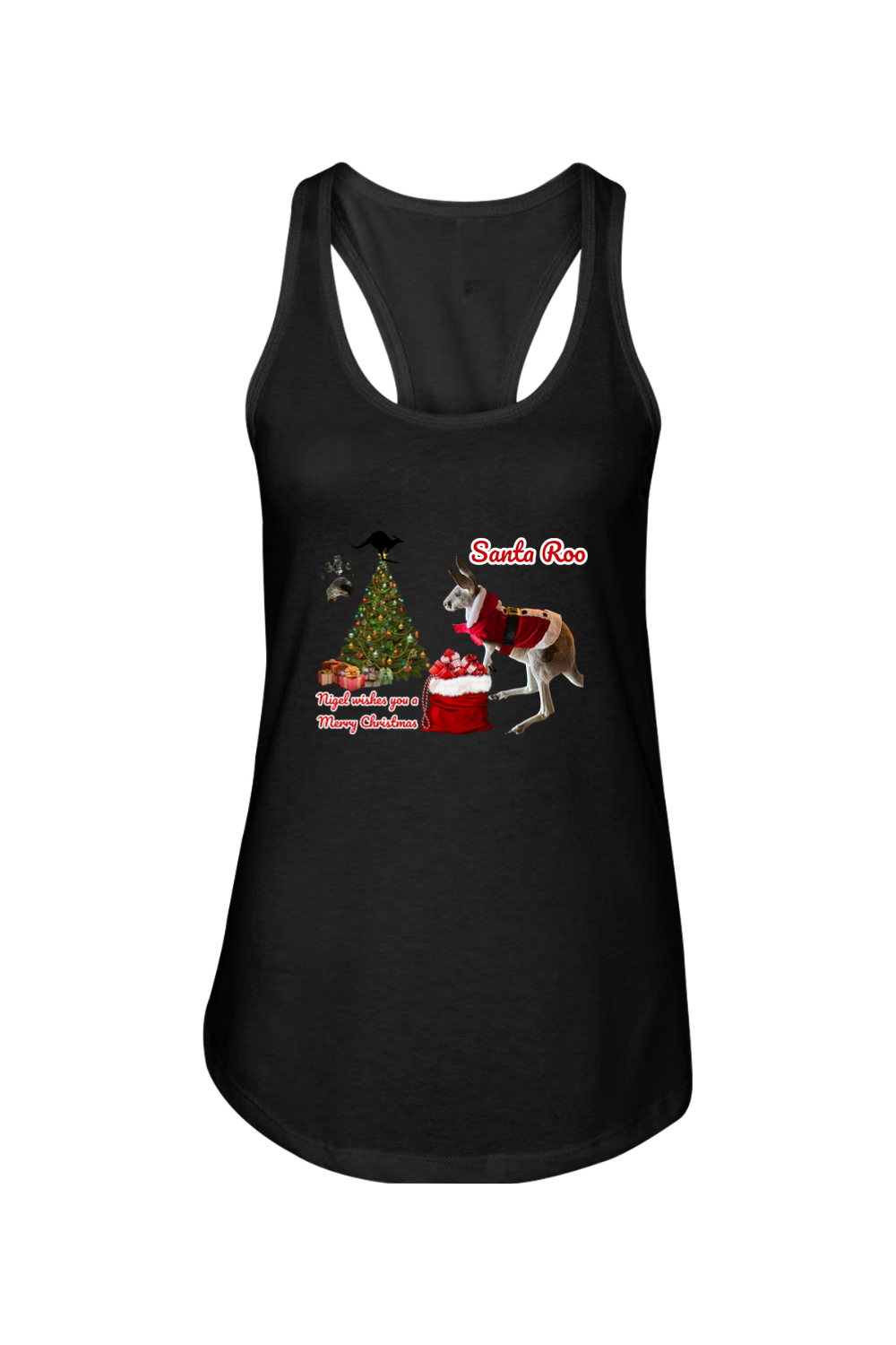 Santa Roo Womens Tank