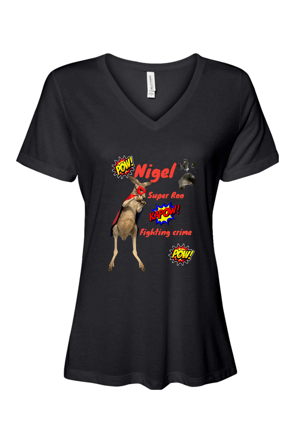 Fighting Crime Relaxed Fit Womens T-shirt