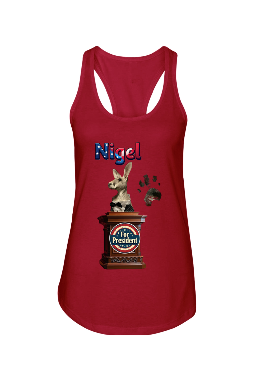 Nigel For President 1 Womens Tank
