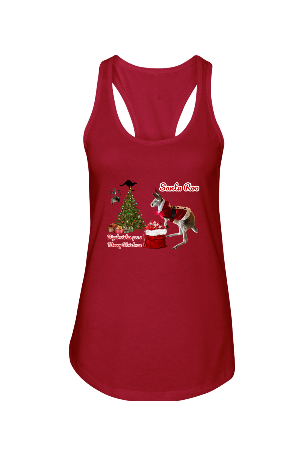 Santa Roo Womens Tank