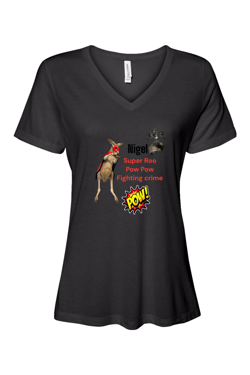 Fighting Crime 2 Relaxed Fit Womens T-shirt