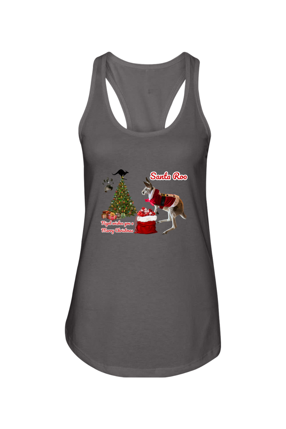 Santa Roo Womens Tank