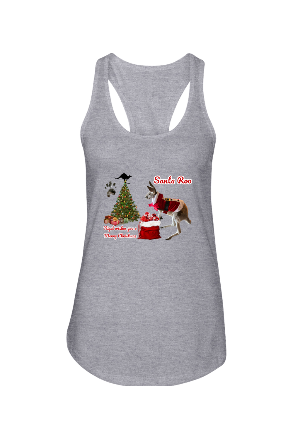 Santa Roo Womens Tank