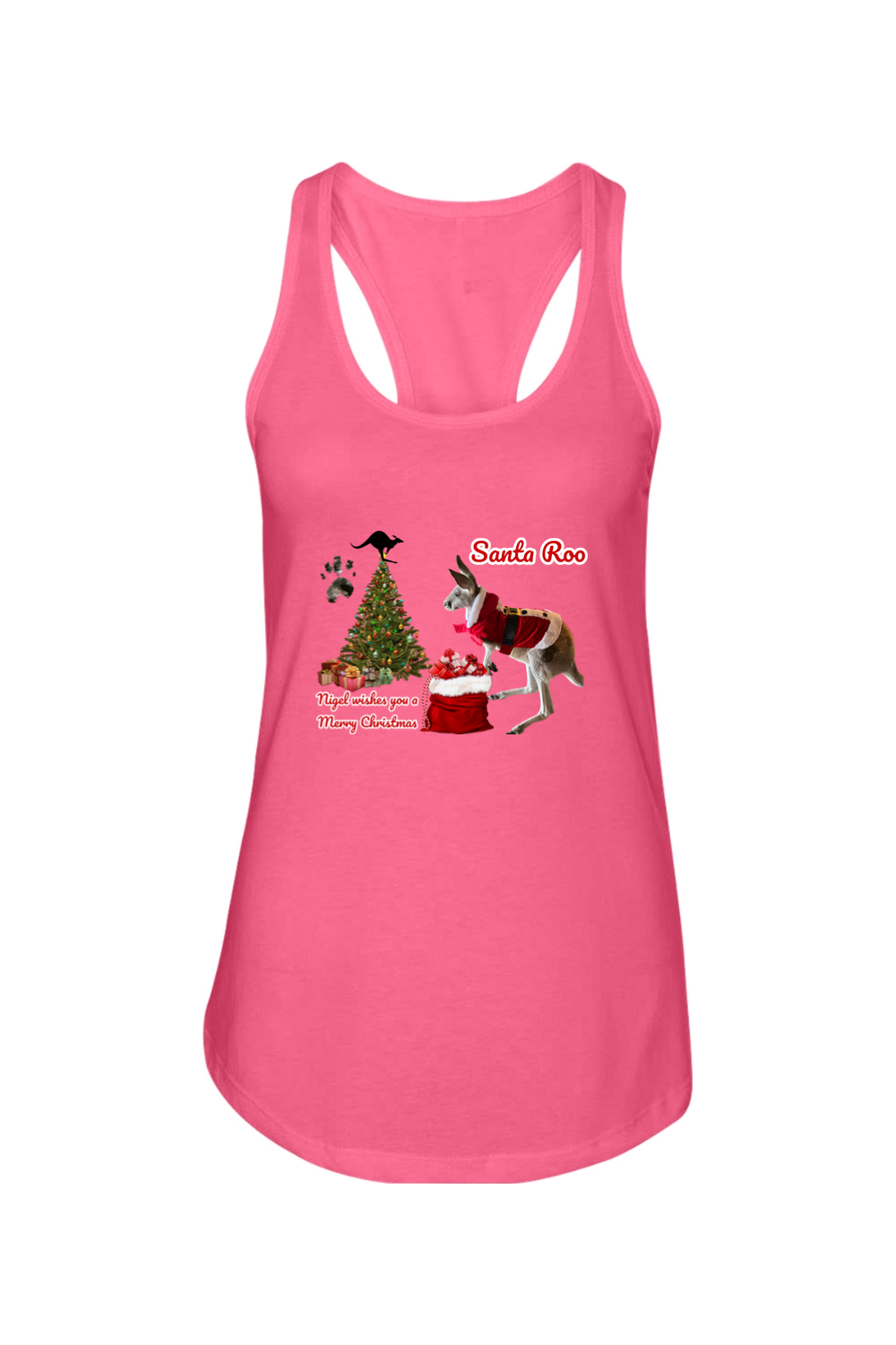 Santa Roo Womens Tank