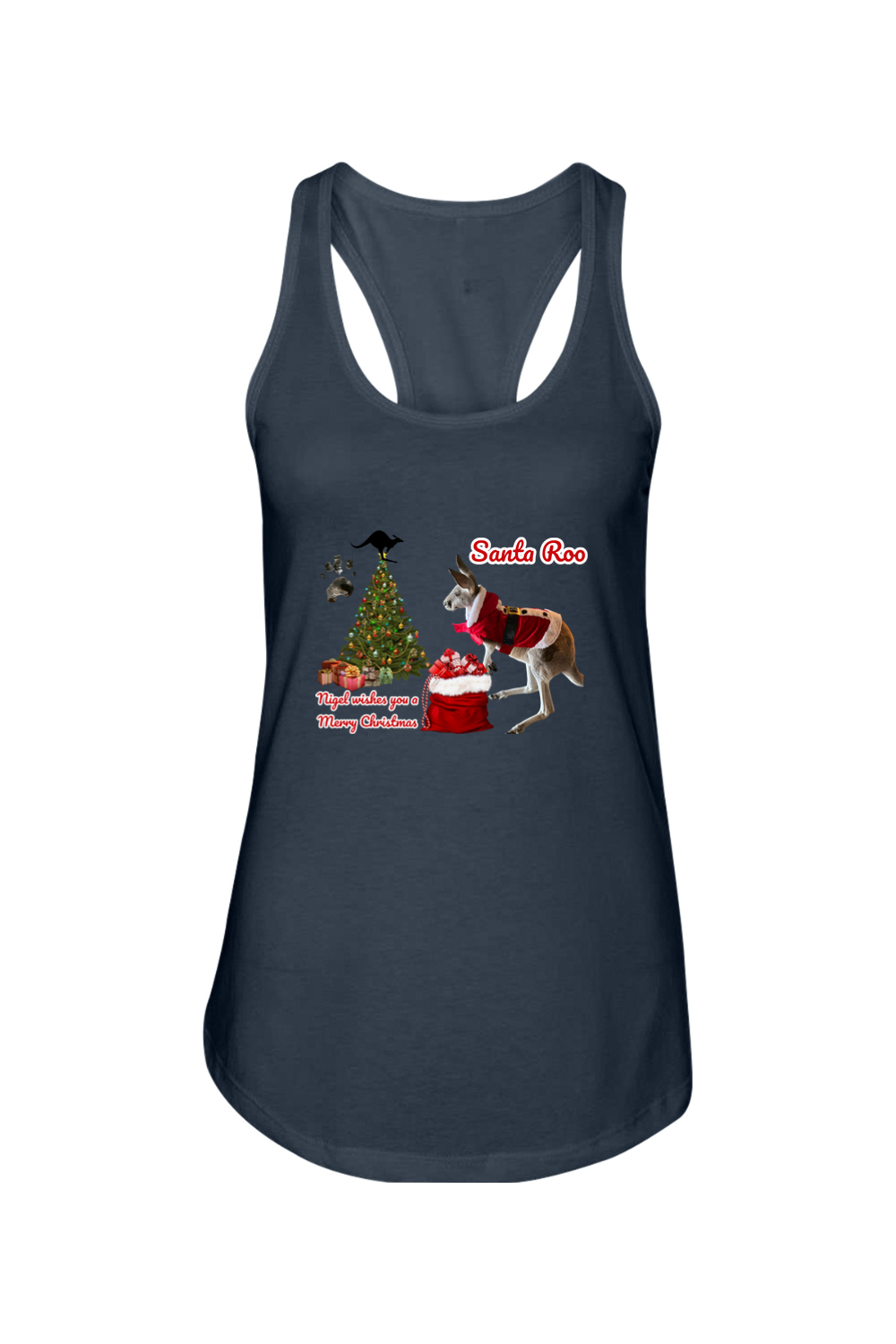 Santa Roo Womens Tank