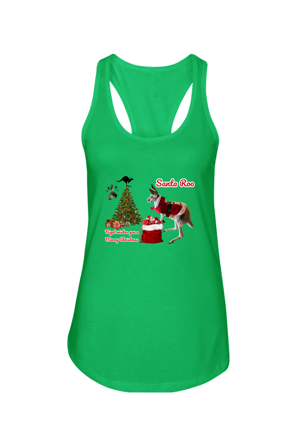 Santa Roo Womens Tank