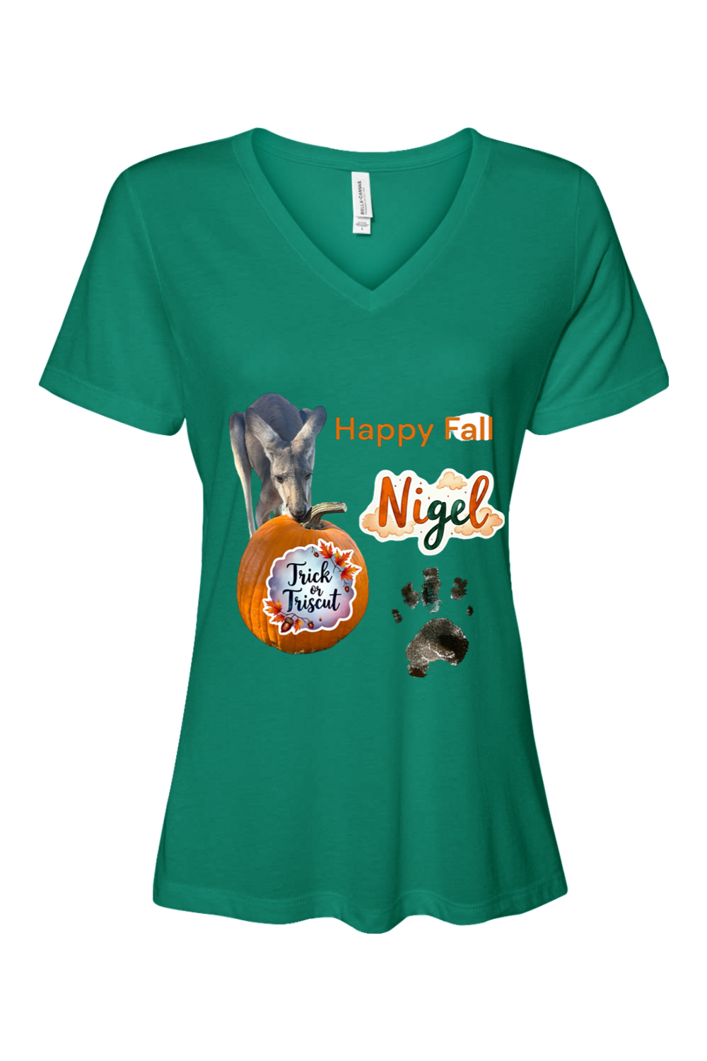 Happy Fall 2 Relaxed Fit Womens T-shirt