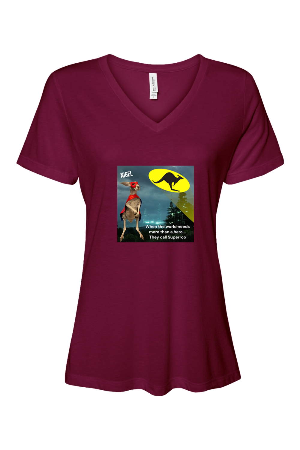 More Than A Hero Relaxed Fit Womens T-shirt