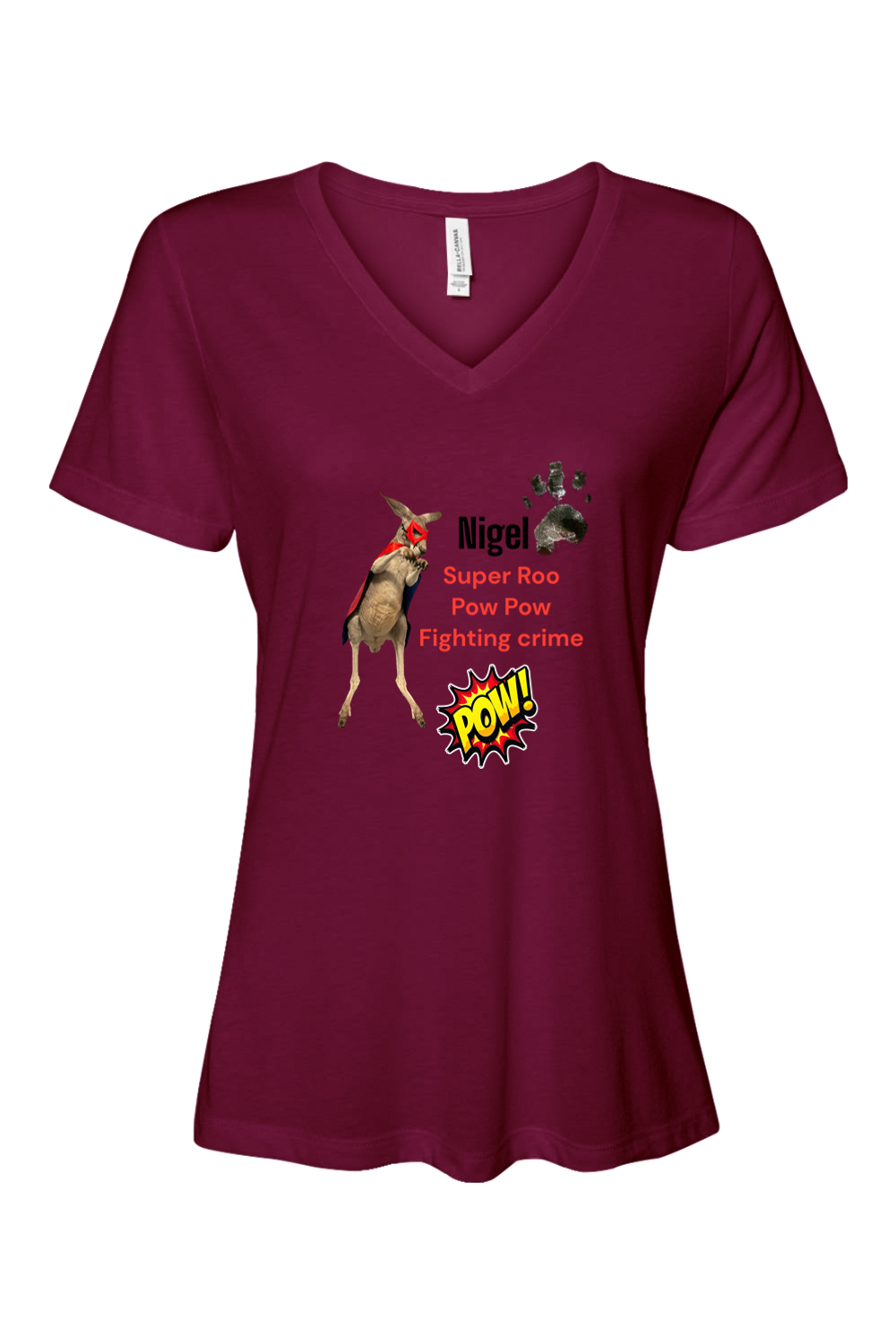 Fighting Crime 2 Relaxed Fit Womens T-shirt