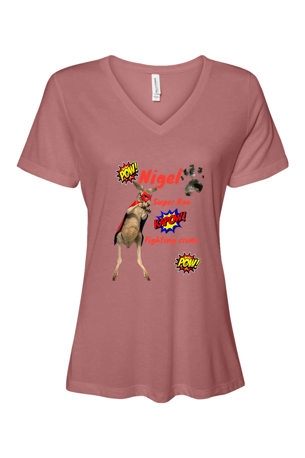 Fighting Crime Relaxed Fit Womens T-shirt