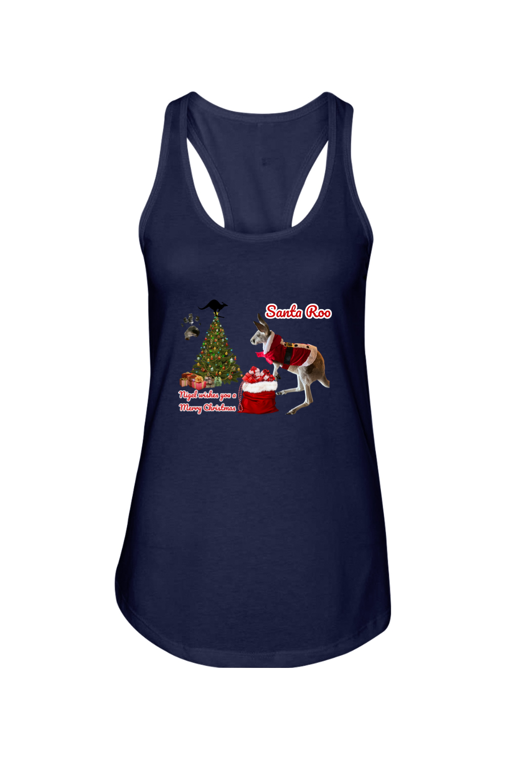 Santa Roo Womens Tank