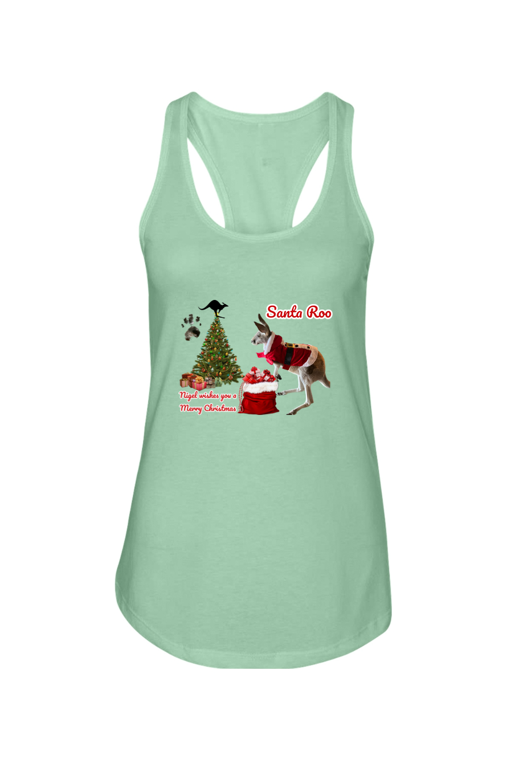 Santa Roo Womens Tank