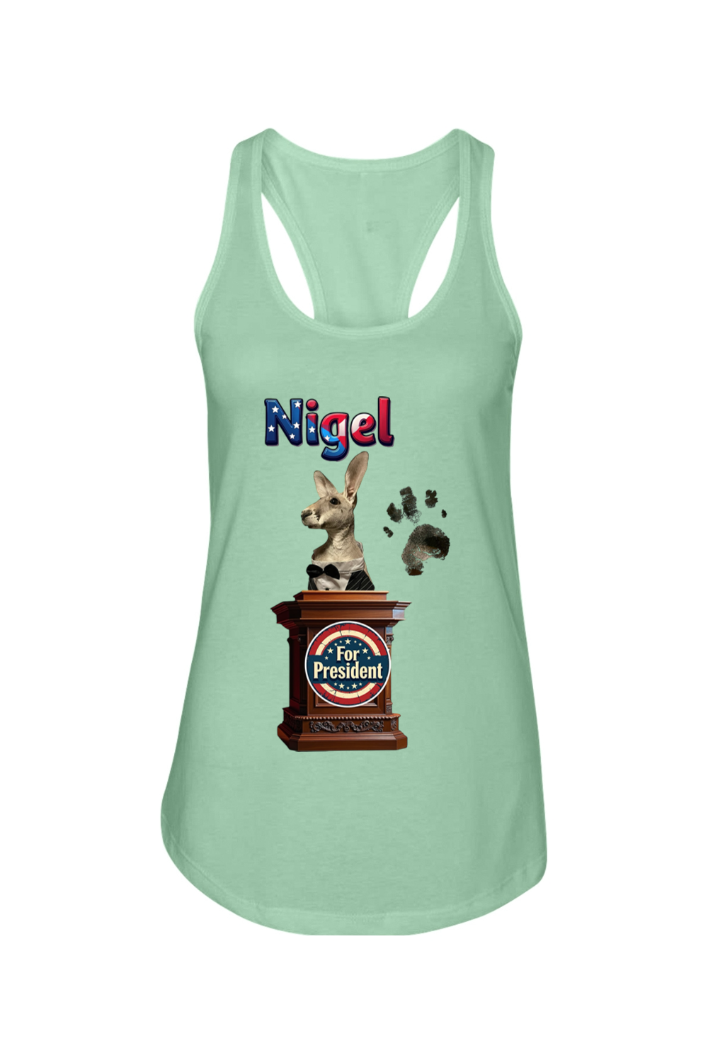 Nigel For President 1 Womens Tank