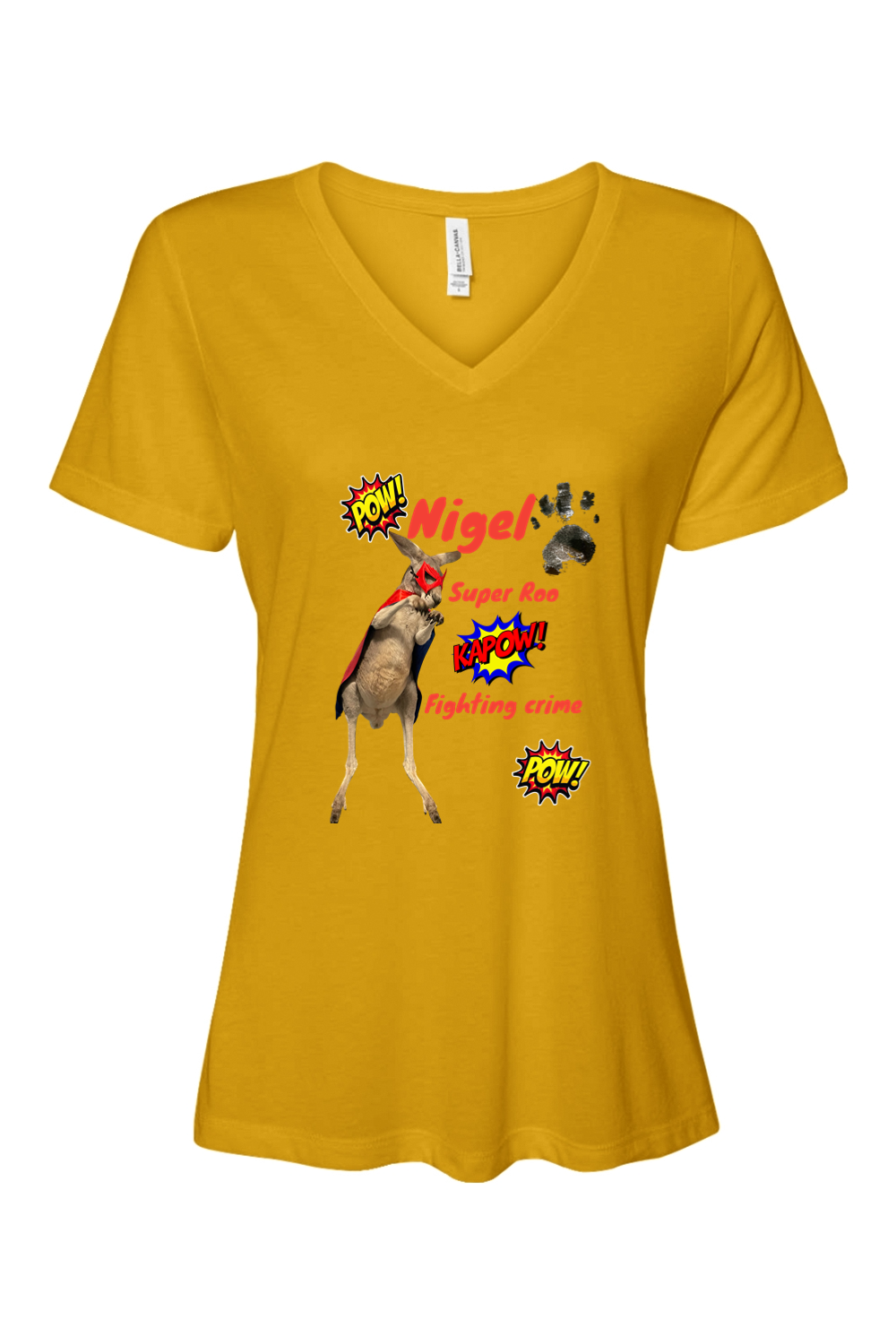 Fighting Crime Relaxed Fit Womens T-shirt