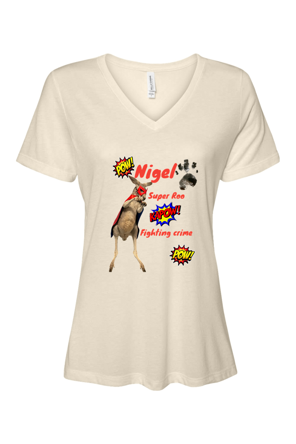 Fighting Crime Relaxed Fit Womens T-shirt