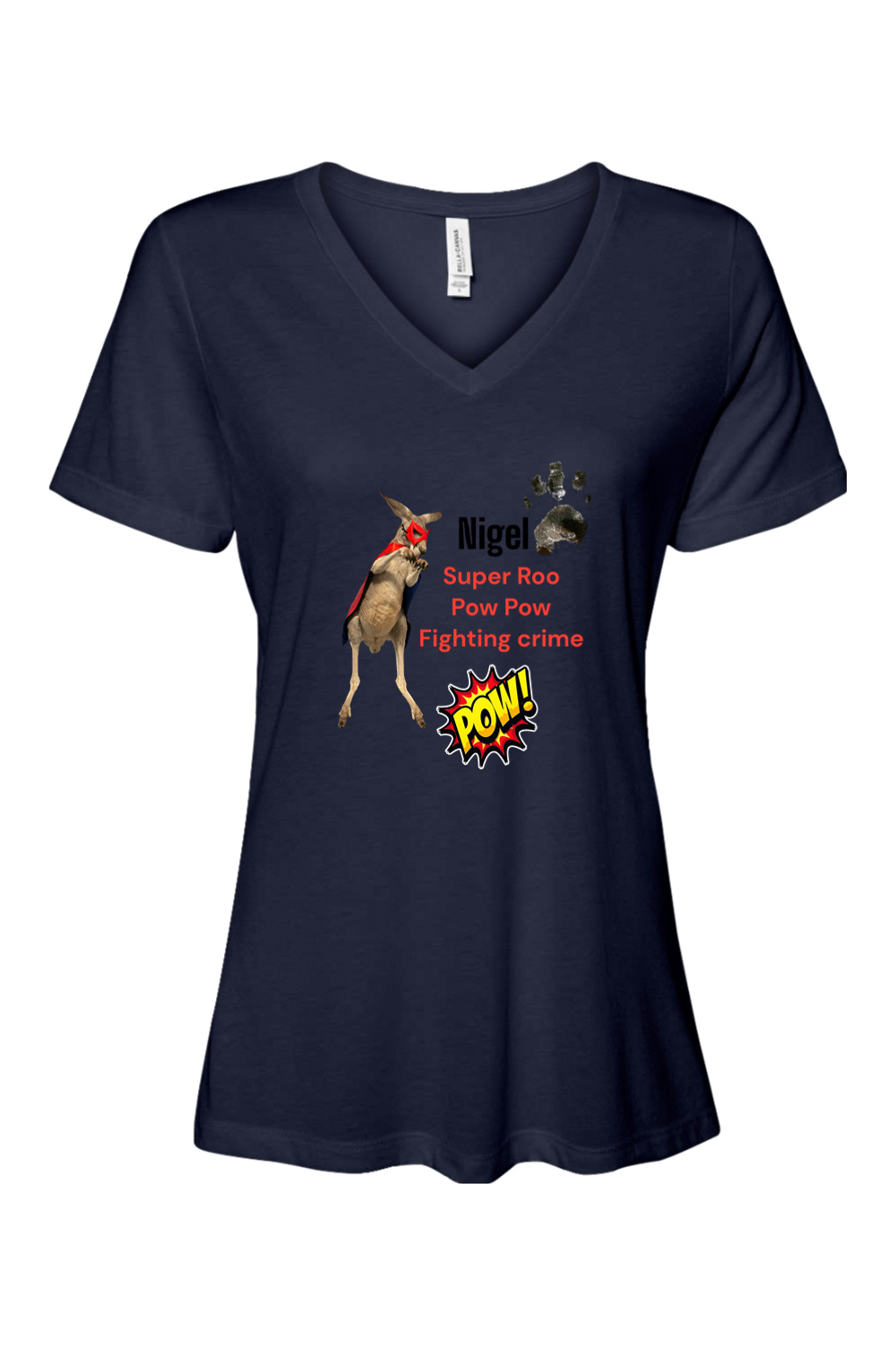 Fighting Crime 2 Relaxed Fit Womens T-shirt