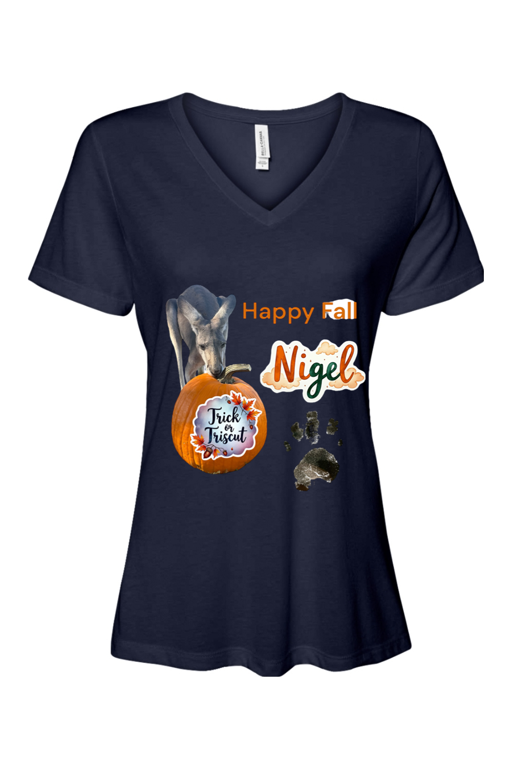 Happy Fall 2 Relaxed Fit Womens T-shirt