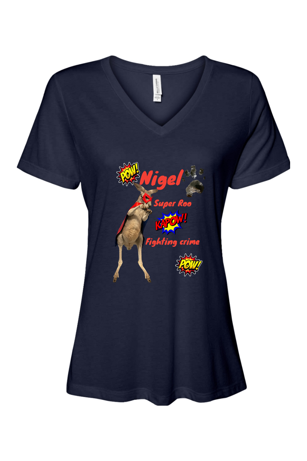 Fighting Crime Relaxed Fit Womens T-shirt