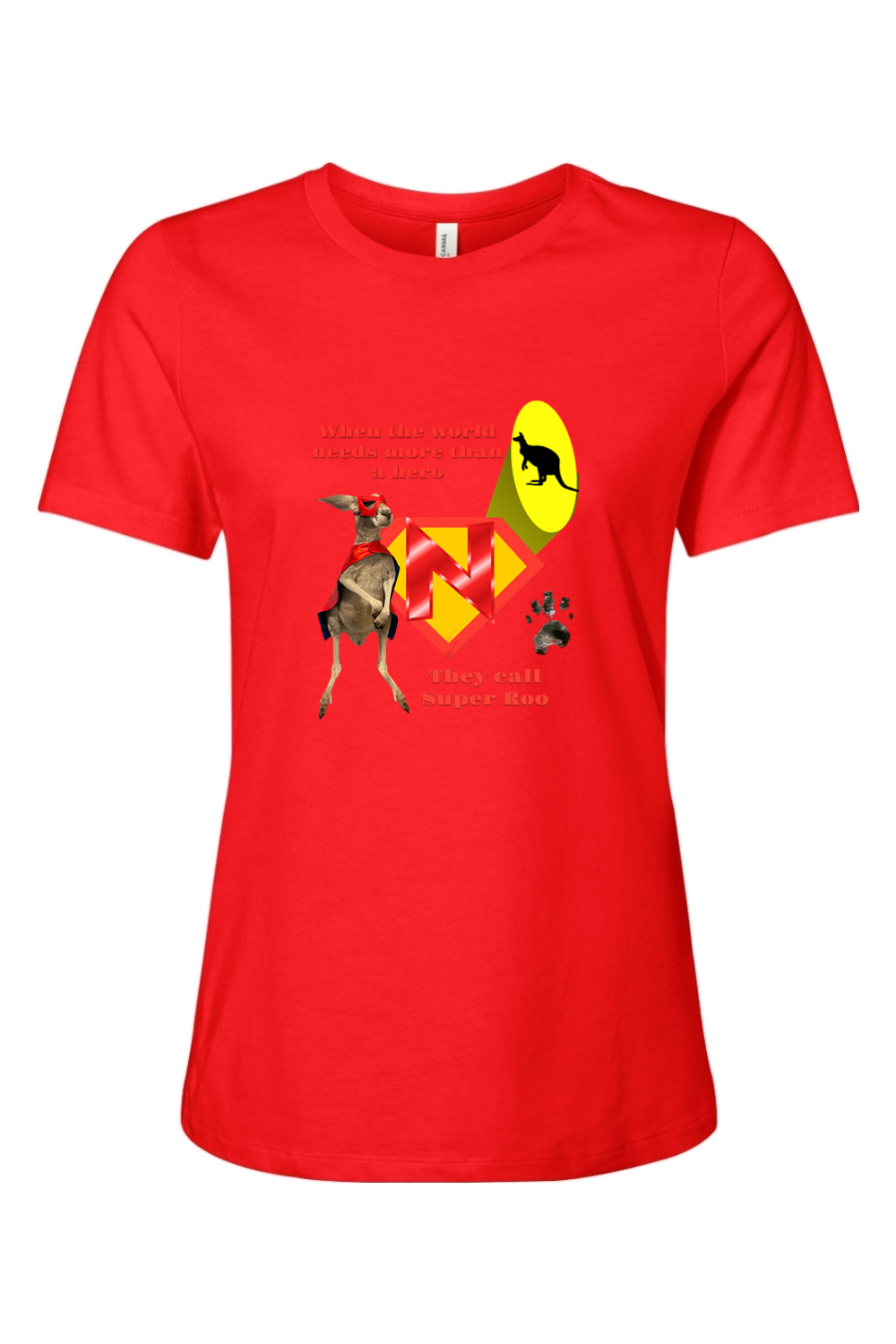 Super Roo Womens T-shirt