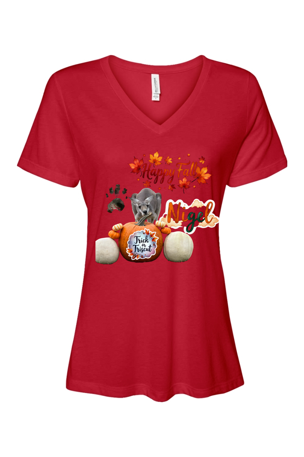 Happy Fall 1 Relaxed Fit Womens T-shirt