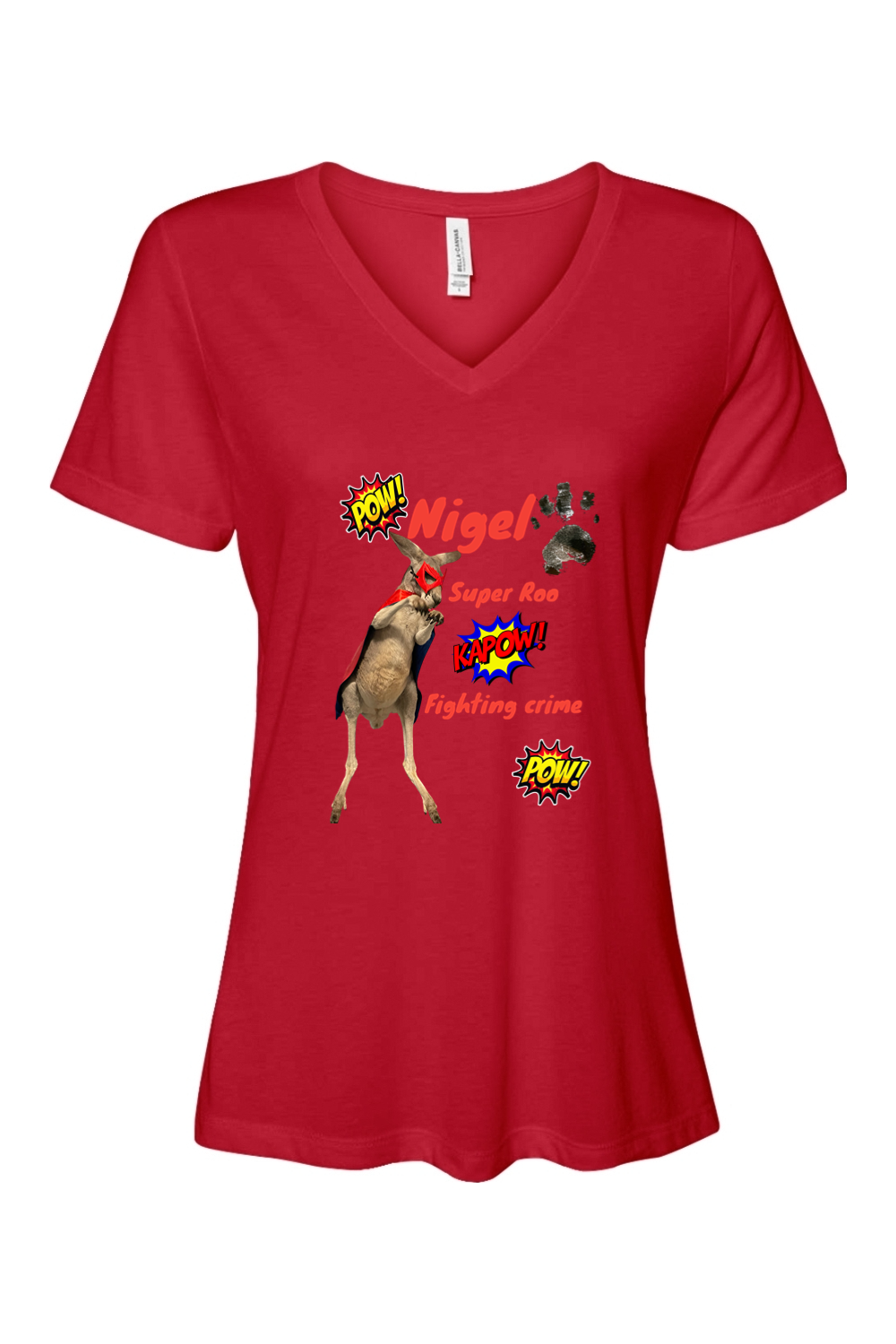 Fighting Crime Relaxed Fit Womens T-shirt