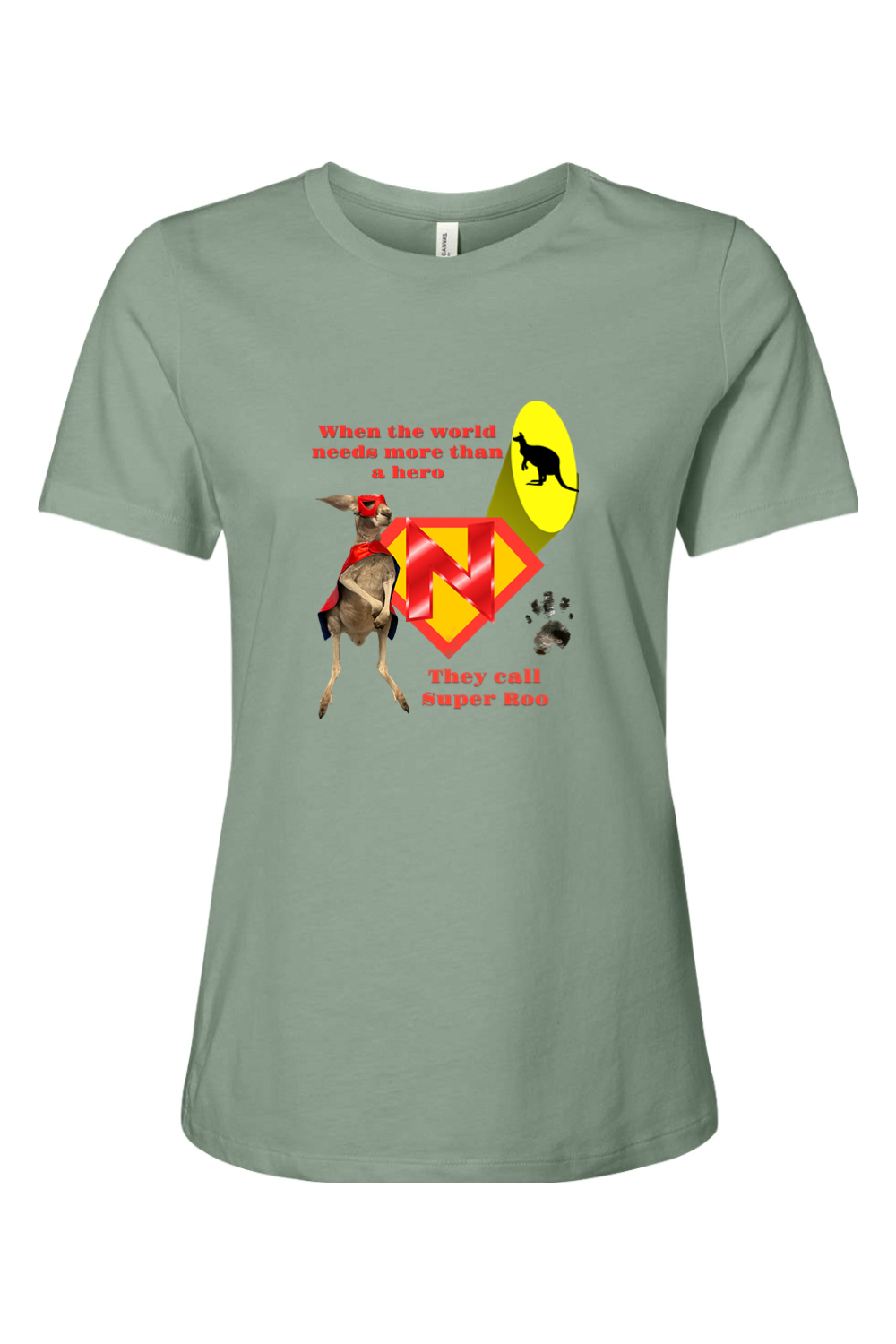 Super Roo Womens T-shirt