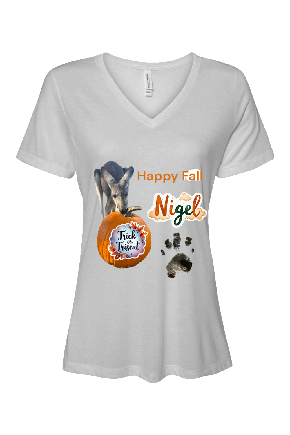 Happy Fall 2 Relaxed Fit Womens T-shirt