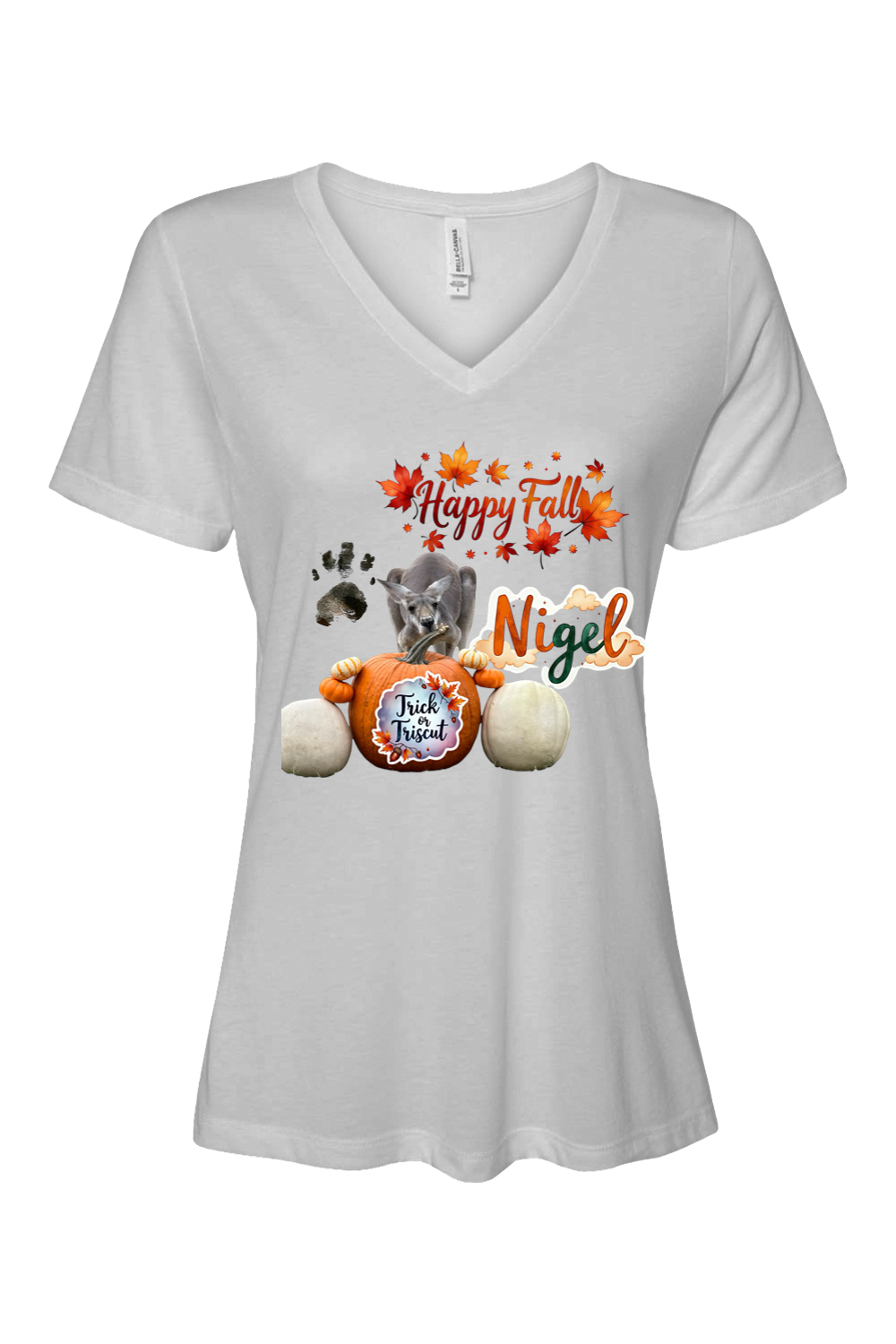 Happy Fall 1 Relaxed Fit Womens T-shirt