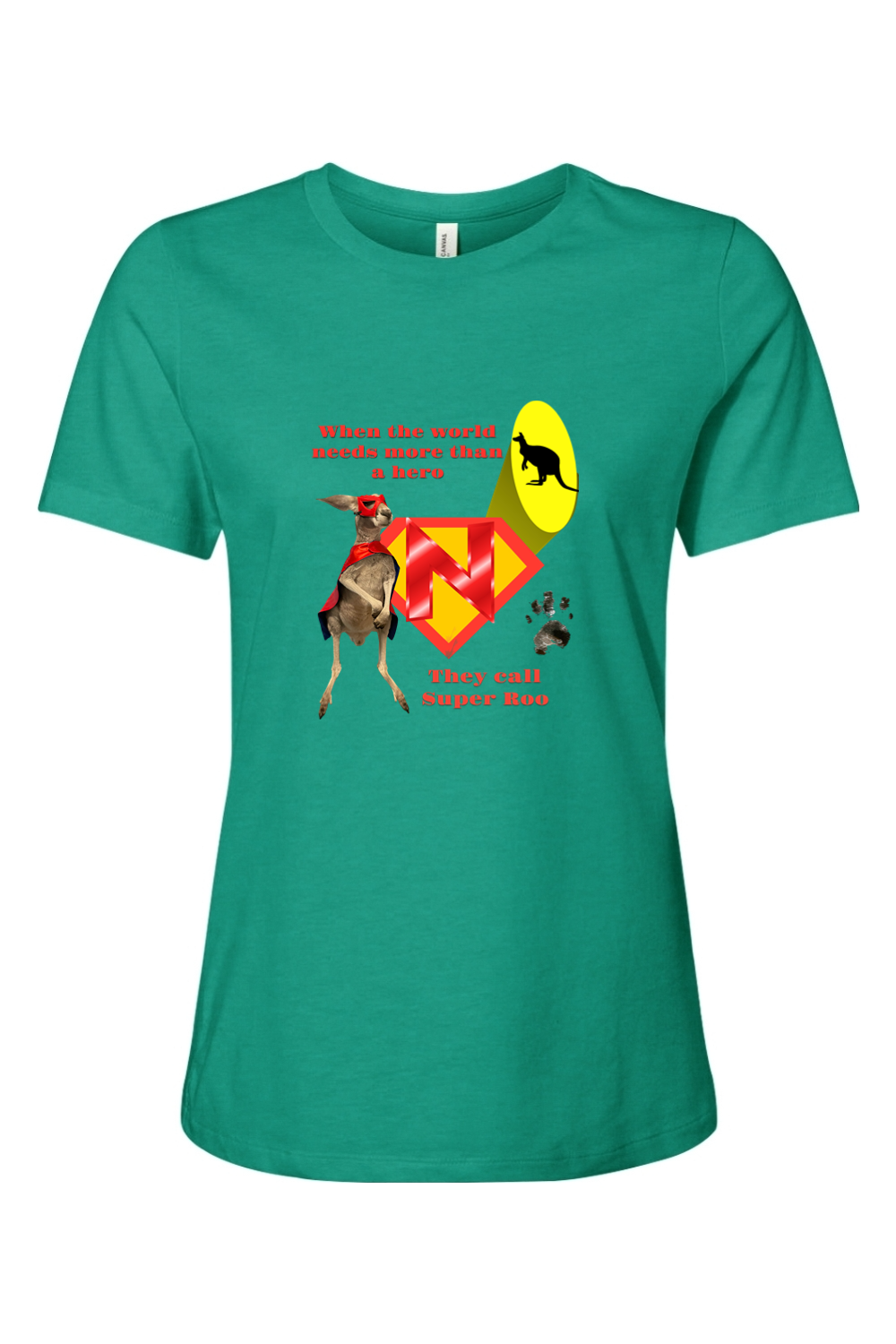 Super Roo Womens T-shirt