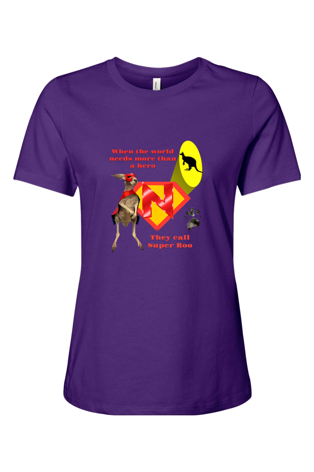 Super Roo Womens T-shirt