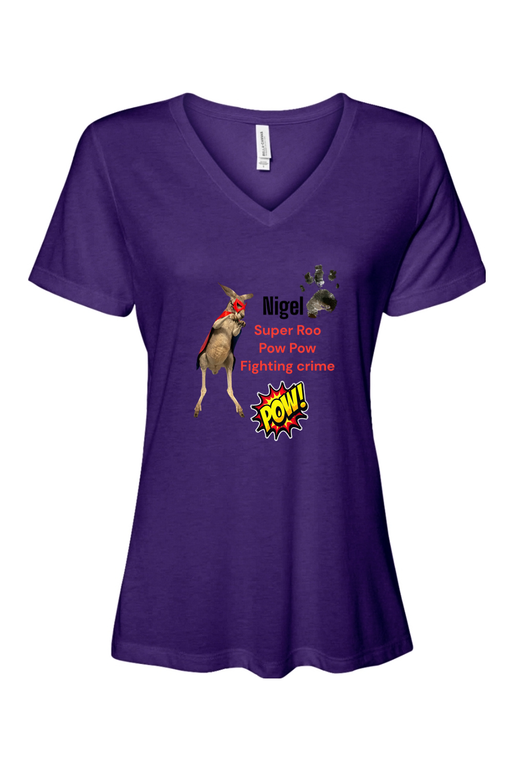 Fighting Crime 2 Relaxed Fit Womens T-shirt