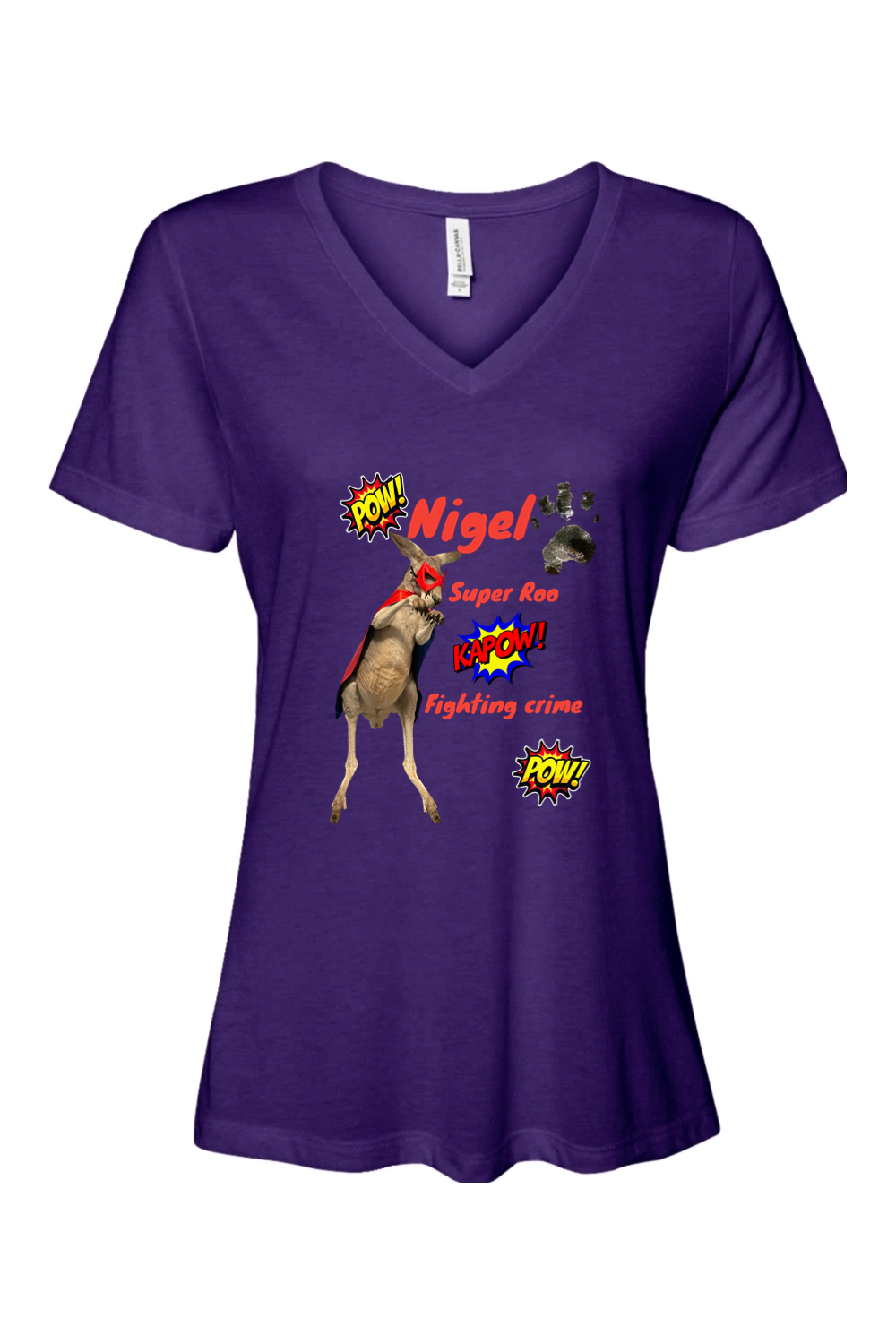Fighting Crime Relaxed Fit Womens T-shirt